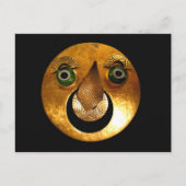 Sun Mask Postkarte (Vorderseite)