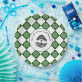 Sun Meadows Golf Party Plate Pappteller (Party)