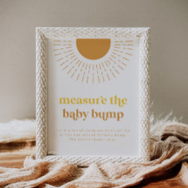 Sun Measure Baby Bump-Zeichen