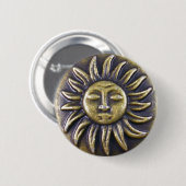 Sun Medallion Button (Vorne & Hinten)