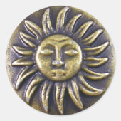 Sun Medallion Sticker (Vorderseite)
