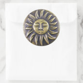 Sun Medallion Sticker (Tasche)