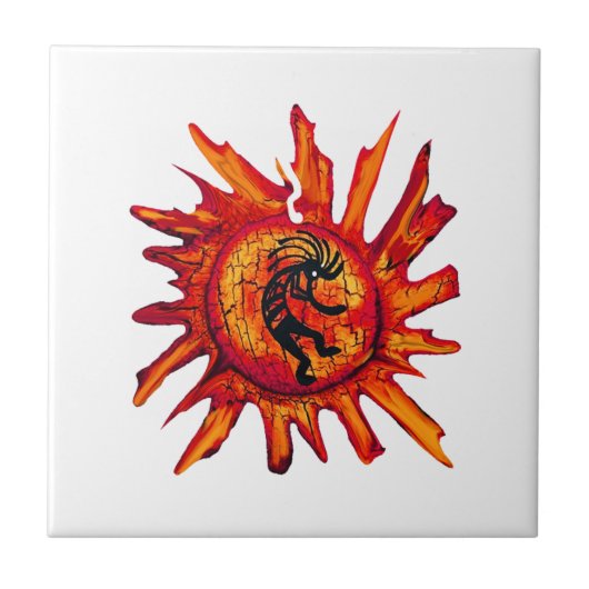 Sun-Melodien Fliese (Vorderseite)