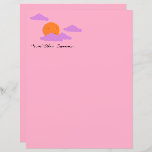 Sun mit Wolken einstellen (Vorne/Hinten)