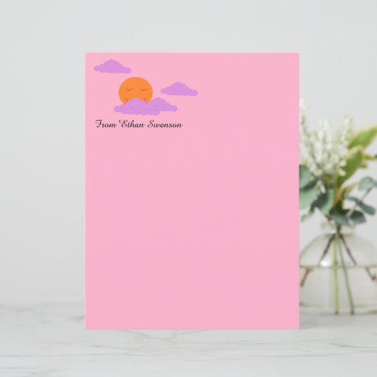 Sun mit Wolken einstellen (Stehend Vorderseite)