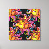 SUN Moderne Leinwand Art (Vorderseite)