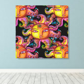 SUN Moderne Leinwand Art (Insitu (Holzboden))