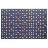 Sun-Mond-Sterne, die blaues Mitternachtsmaterial Stoff (Fat Quarter (45,7 x 55,9 cm))