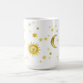 Sun, Mond u. Sterne Kaffeetasse (Mittel)
