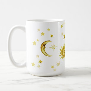 Sun, Mond u. Sterne Kaffeetasse