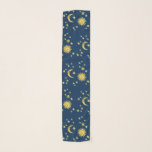 Sun, Mond u. Sterne Schal<br><div class="desc">Mehr Einzelteile mit diesem Entwurf: www.zazzle.com/aura2000/sun moon stars</div>