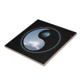 Sun-Mond Yin-Yang Fliese (Seite)