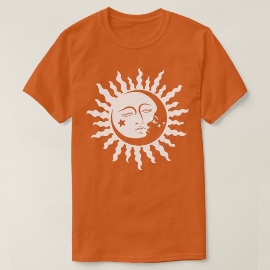 Sun Moon Alchemy Astrologie Hexchy Gothic Design 1 T-Shirt (Design vorne)