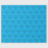 Sun-Moon-and-Stars- Geschenkpapier (Flach)