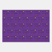 Sun-Moon-and-Stars- Geschenkpapier Set (Vorderseite 2)