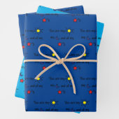 Sun-Moon-and-Stars- Geschenkpapier Set (Beispiel)