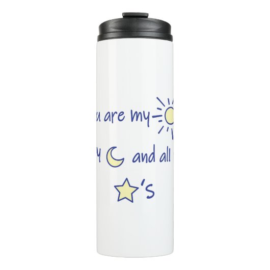 Sun-Moon-and-Stars- Thermosbecher (Vorderseite)