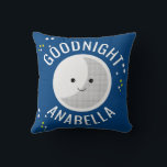 sun & moon KIDS ROOM or BABY NURSERY personalized Kissen<br><div class="desc">This whimsical pillow can be customized with your child's name.  Like our style?  See more kawaii decor items in our HOME collection.</div>