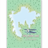 Sun Moon Lake Taiwan Aufkleber (Vorderseite)