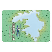 Sun Moon Lake Taiwan Magnet (Horizontal)