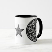 Sun & Moon Liminal Sigil Mug Tasse (VorderseiteRechts)
