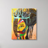 "Sun & Moon Maaking Liebe" - Druck auf Leinwand (Vorderseite)