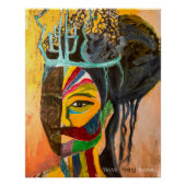 "Sun & Moon Making Liebe" Originale Kunstdrucke Poster (Vorderseite)