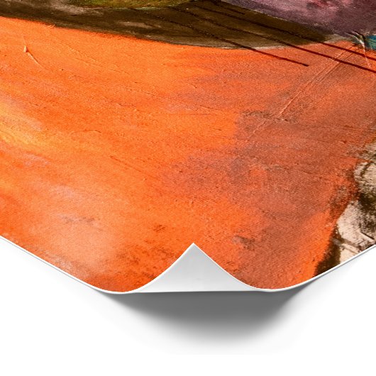 "Sun & Moon Making Liebe" Originale Kunstdrucke Poster (Ecke)