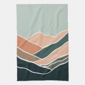 Sun & Moon Mountains Geschirrtuch (Vertikal)