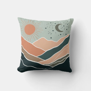 Sun & Moon Mountains Kissen