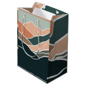Sun & Moon Mountains Mittlere Geschenktüte (Rückseite Schrägansicht)