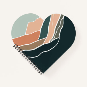 Sun & Moon Mountains Notizblock