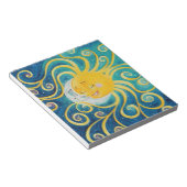 Sun Moon Notizblock (angewinkelt)