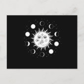 Sun Moon Occult Postkarte (Vorderseite)