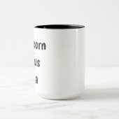 Sun Moon Rising Zodiac Astrology Crystal Whimsy Tasse (Zentrum)