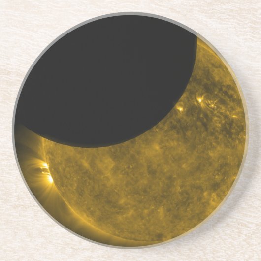 Sun & Moon Sandstone Untersetzer (Vorne)