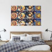 Sun, Moon & Star Co. Leinwanddruck (Insitu (Schlafzimmer))