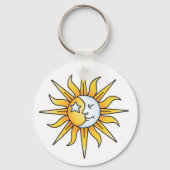 Sun Moon & Star Schlüsselanhänger (Vorderseite)