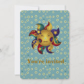 Sun Moon Stars Party lädt Einladung (Vorderseite)