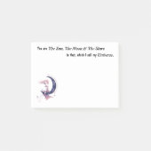 Sun Moon & Stars Post It Notes Post-it Klebezettel (Vorderseite)