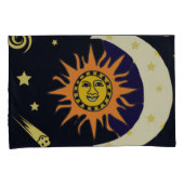 Sun Moon und Himmelskörper Kissenbezug (Vorderseite-Rechts)