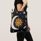 Sun Moon und Stars Tasche (Von Nahem)
