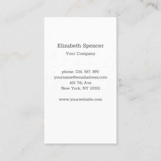 Sun Moon Visitenkarte (Rückseite)