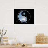 Sun-Moon Yin Yang Poster (Küche)