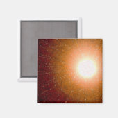 Sun Mosaic Magnet (Vorderseite/Rückseite)