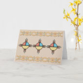 Sun-Motiv Karte (Gelbe Blume)