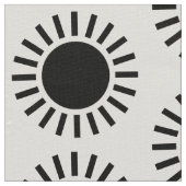 Sun Muster - Schwarz Stoff (Nahaufnahme)