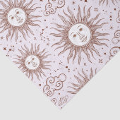 Sun-Muster Seidenpapier (Detail)