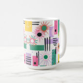 Sun Muster whimsical Kaffeetasse (VorderseiteRechts)