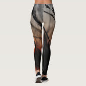 Sun Nature Sunset Photo Custom Leggings (Rückseite)